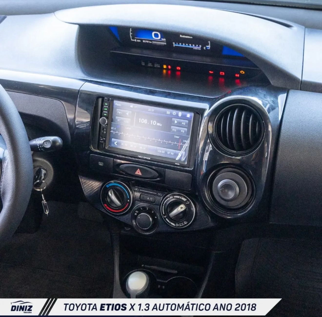
								TOYOTA ETIOS X 1.3 AUTOMÁTICO 2018 full									