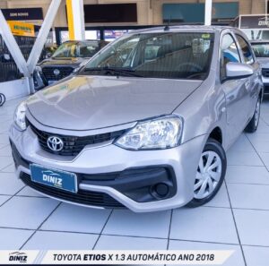 TOYOTA ETIOS X 1.3 AUTOMÁTICO 2018